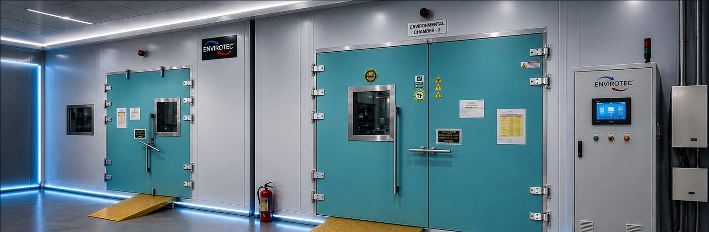Envirotec environmental test chambers — full range